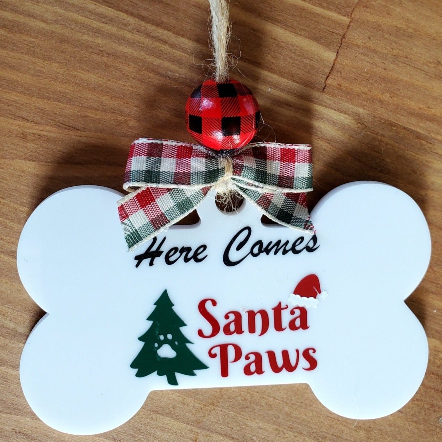 Santa Paws Pet Ornament