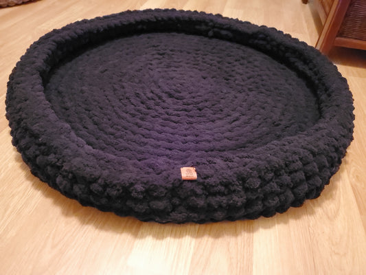 30" Donut Dog Bed with Padded Walls