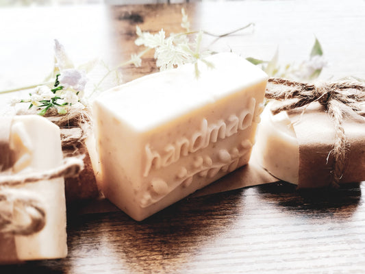 Handmade Soap Bars, Unscented.