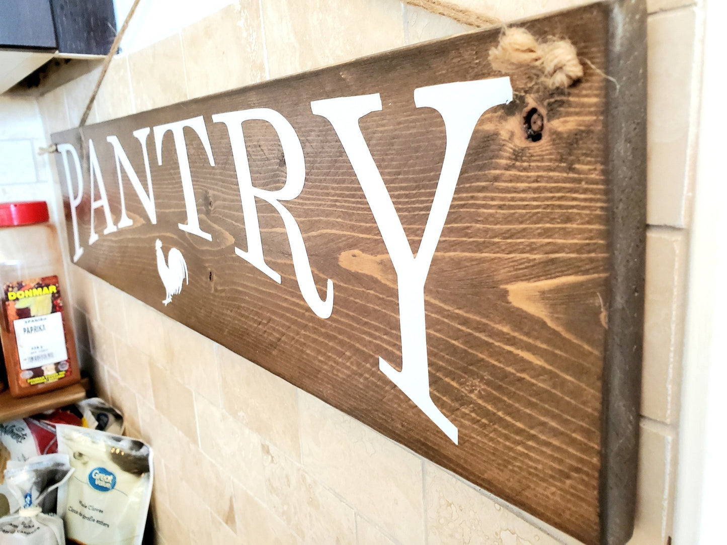 Pantry Sign, Kitchen Decor.