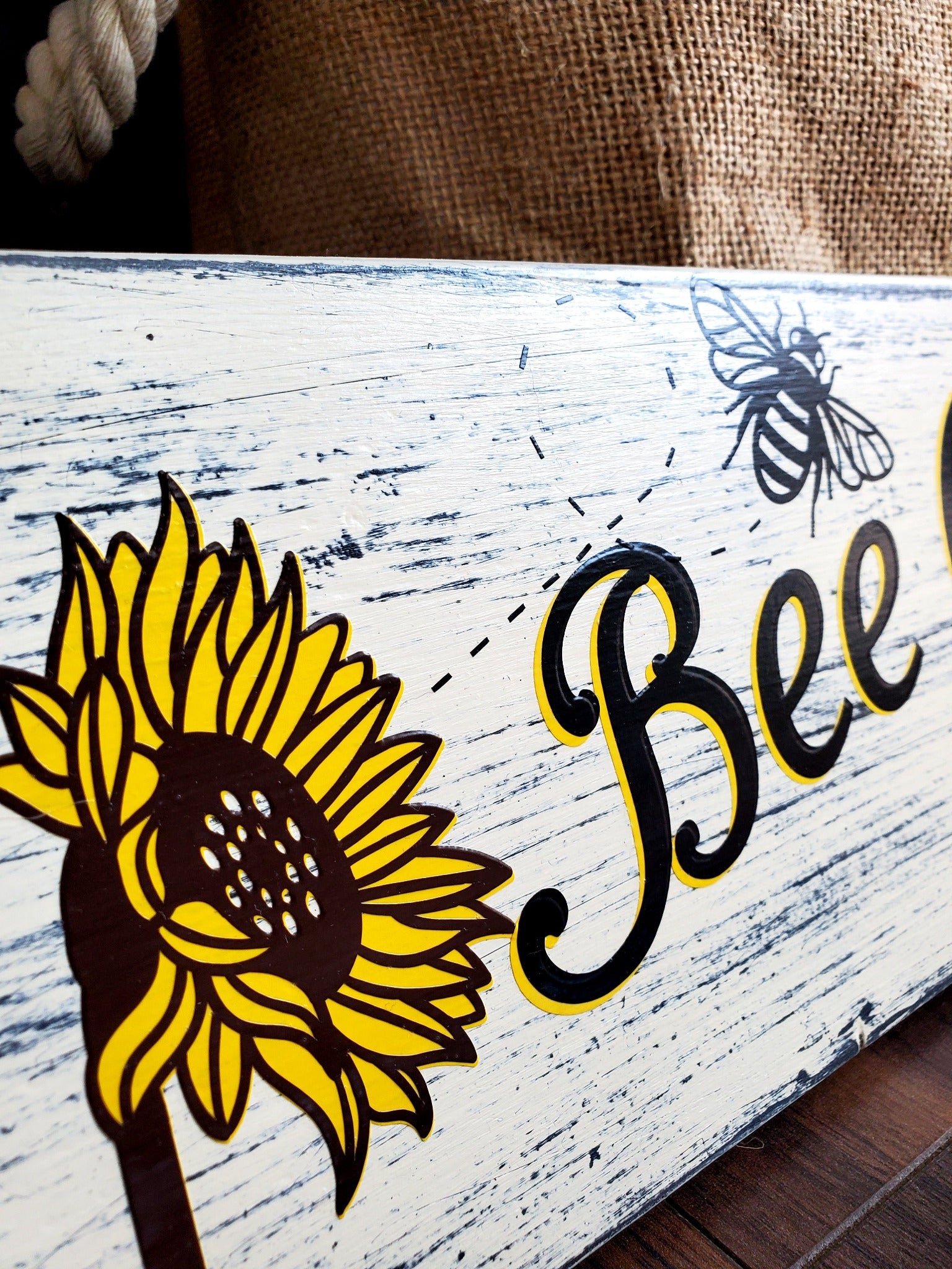 Bee Our Guest Sign.