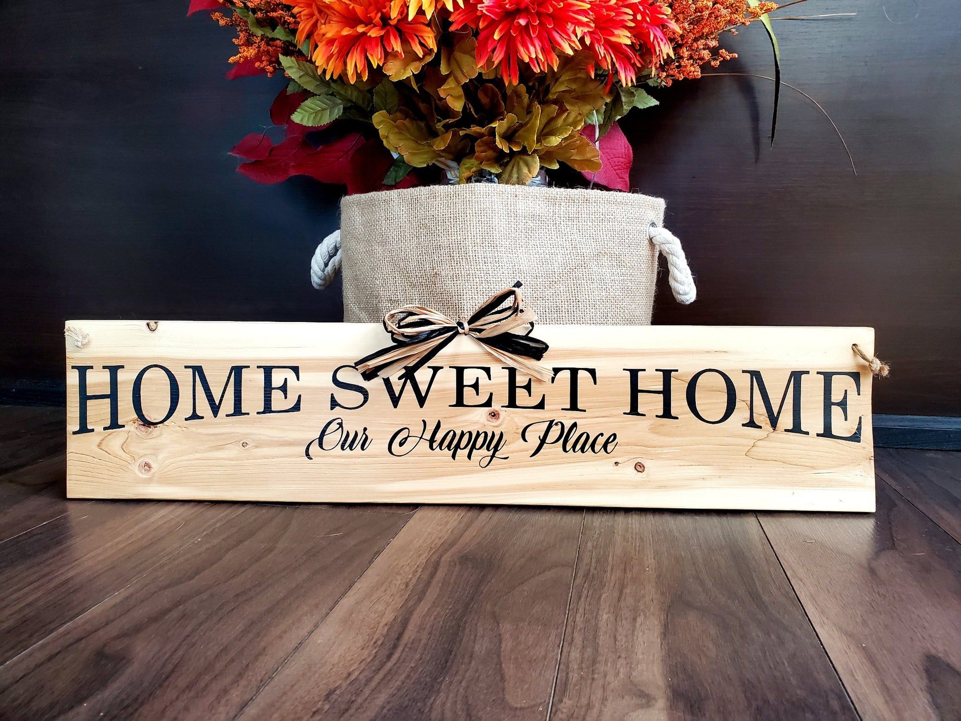 Home Sweet Home Wall Decor Sign.