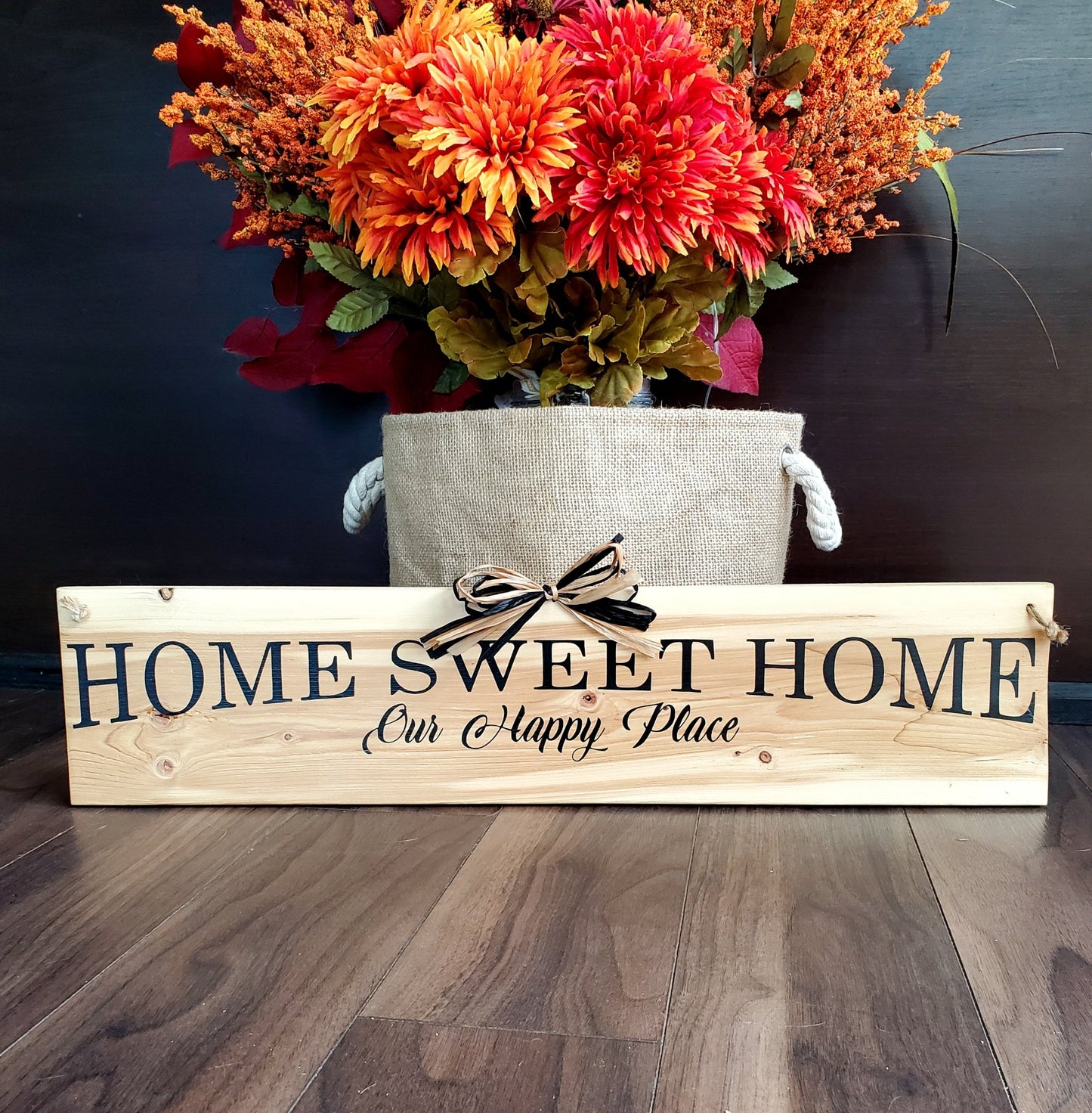 Home Sweet Home Wall Decor Sign.