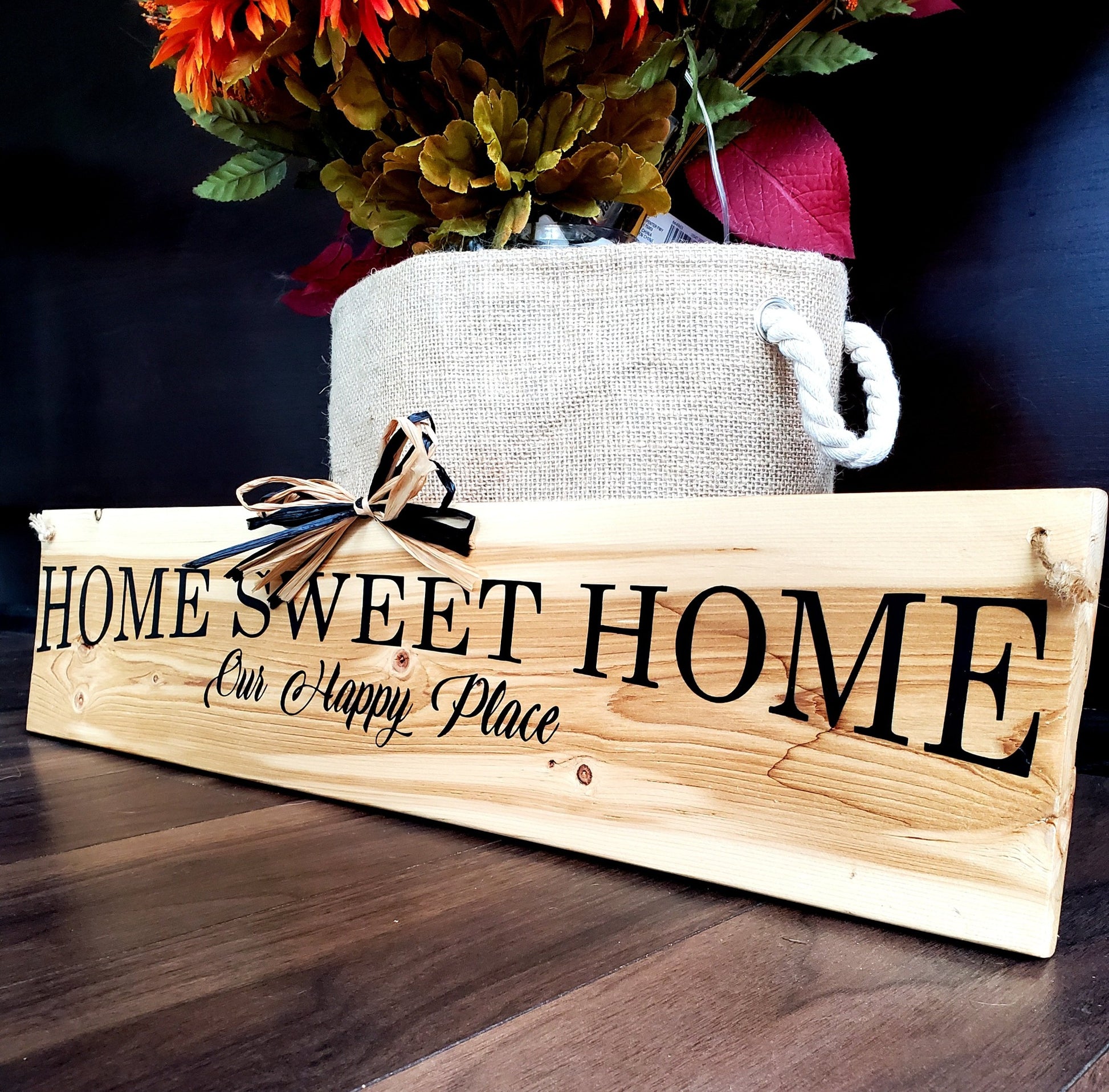 Home Sweet Home Wall Decor Sign.