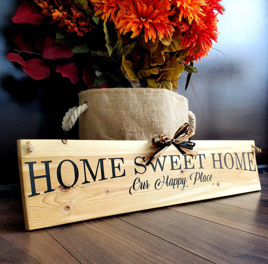 Home Sweet Home Wall Decor Sign.