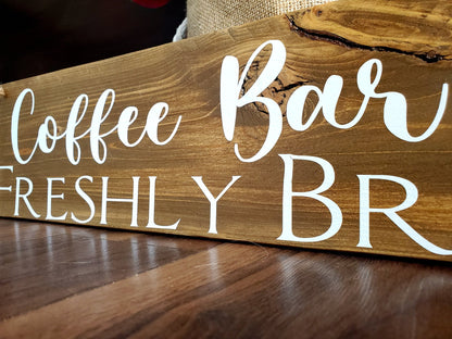 Coffee Bar Sign.