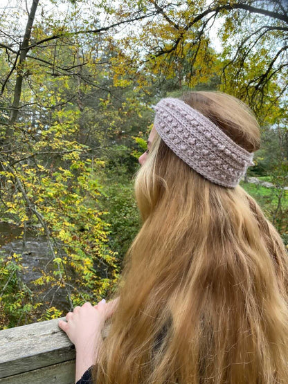 Hand Crochet Ear Warmer Headband