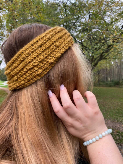Hand Crochet Ear Warmer Headband